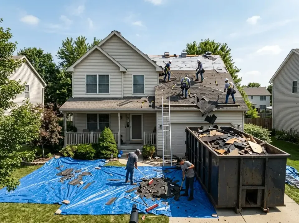 roof-replacement-debris-remova-004 — frequently asked questions, Cheapest Dumpster Rentals in Kendale Lakes, FL